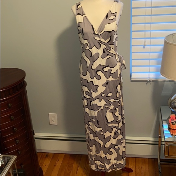 DVF Wrap Maxi Dress - Picture 2 of 8